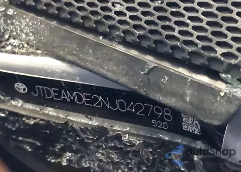 2022 Toyota Corolla Hybrid Le из США, поврежденный, VIN JTDEAMDE2NJ042798